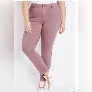 COPY - Maurices High Rise Denim Flex Jeggings Size 24W Long